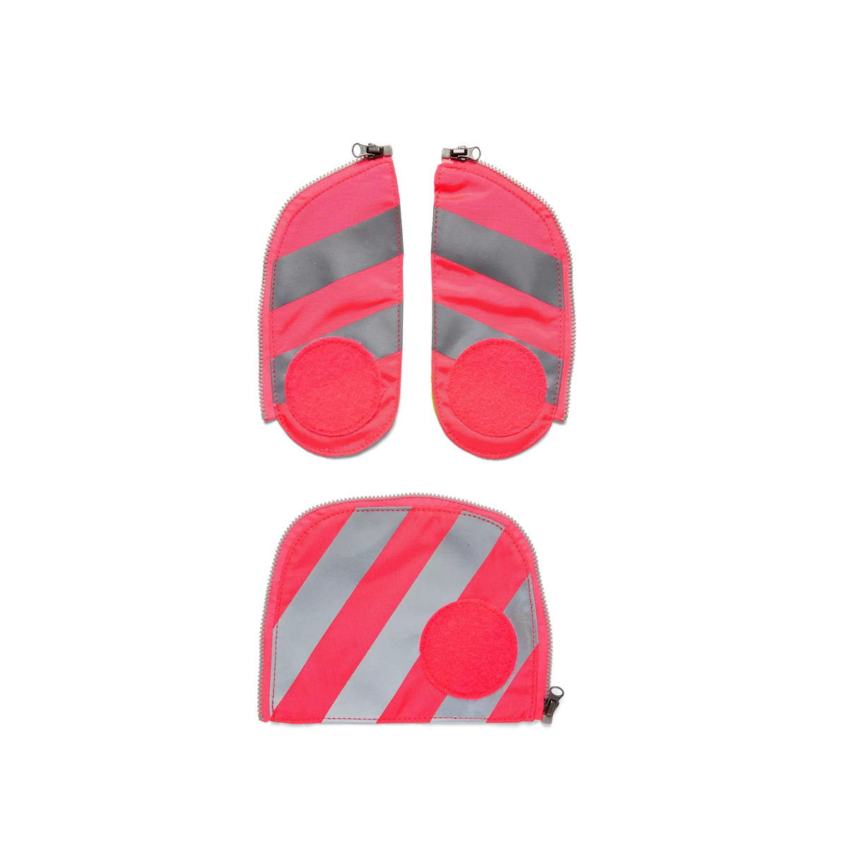 Ergobag - Zip-Set with reflective Stripes Pink
