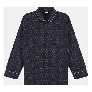 Pockies - Luv Pyjamahemd | Marineblau