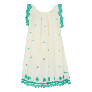Bonton - Lena Kleid mit Rüschen | Ecru
