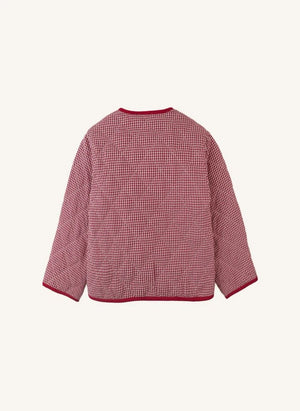 Gingersnaps - Lavinia Checked Jacket | Red