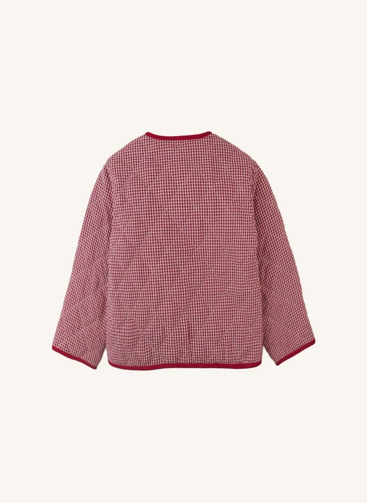 Gingersnaps - Lavinia Checked Jacket | Red