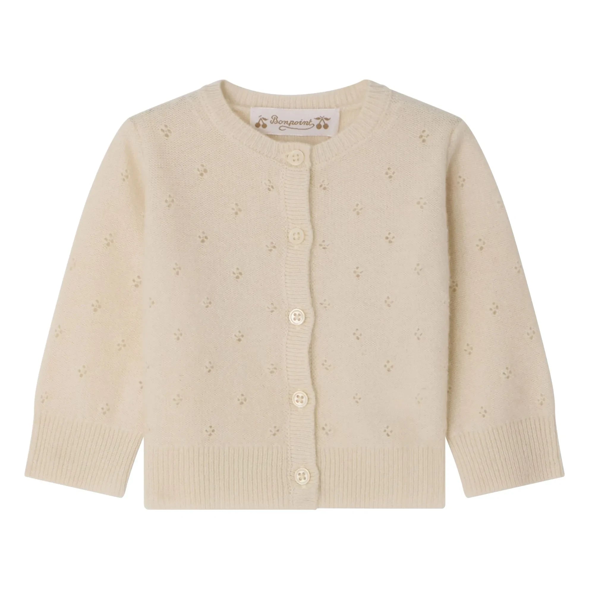 Bonpoint - Laelia Cashmere Cardigan | Beige