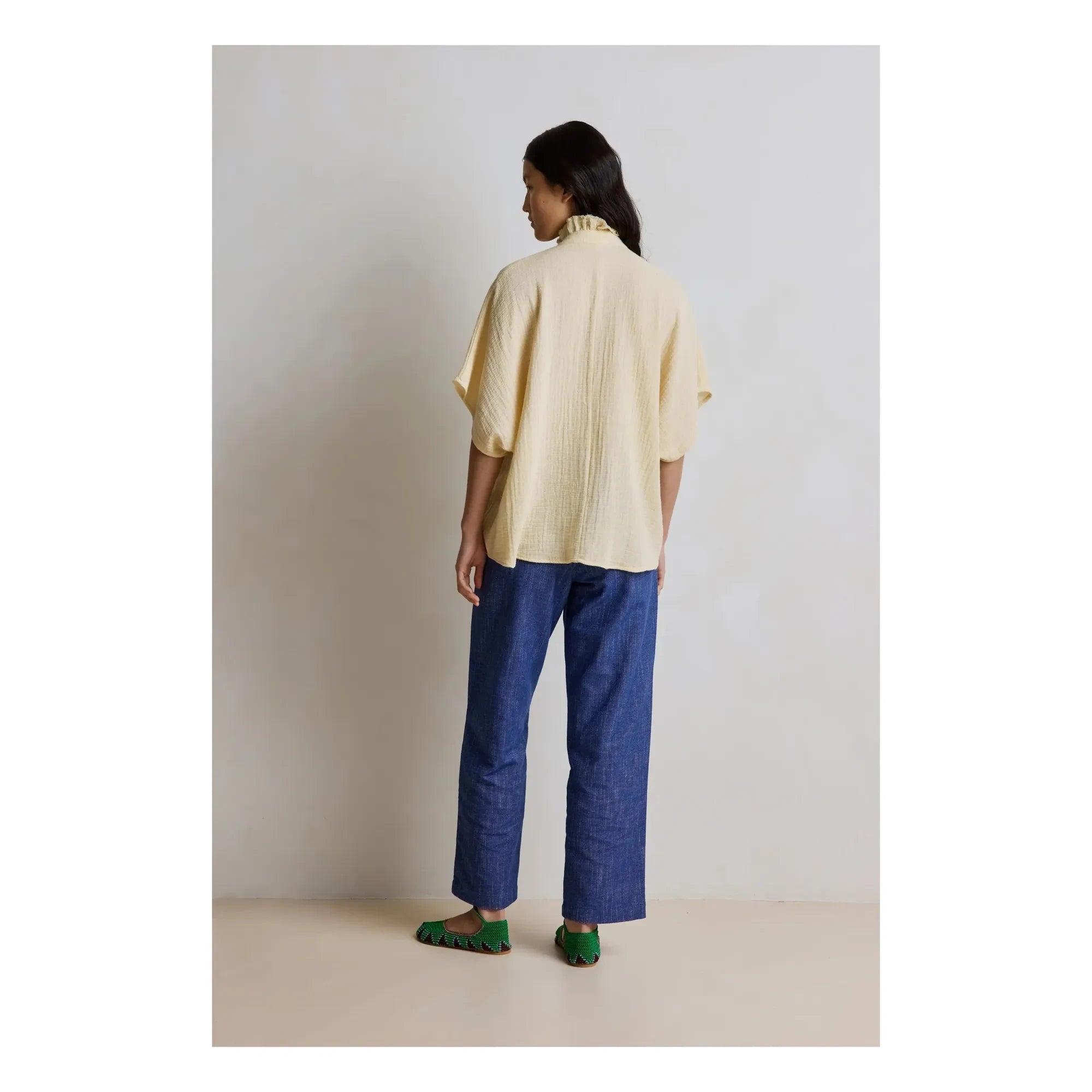 Hod - Natasha Cotton Shirt | Cream