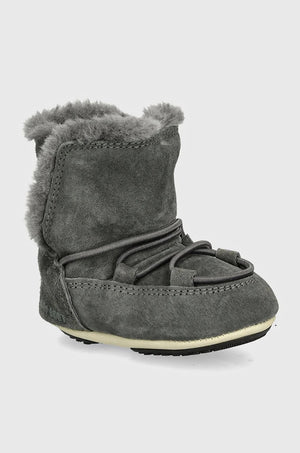 Moon Boot CRIB SUEDE Çocuk Süet Kar Botları