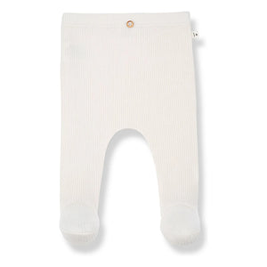 1+ in the family - Mia Rippstrumpfhose | Ecru