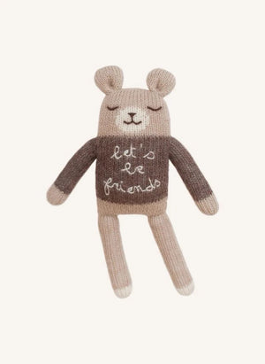 Main Sauvage - "Let's Be Friends" Plüschbär | Beige