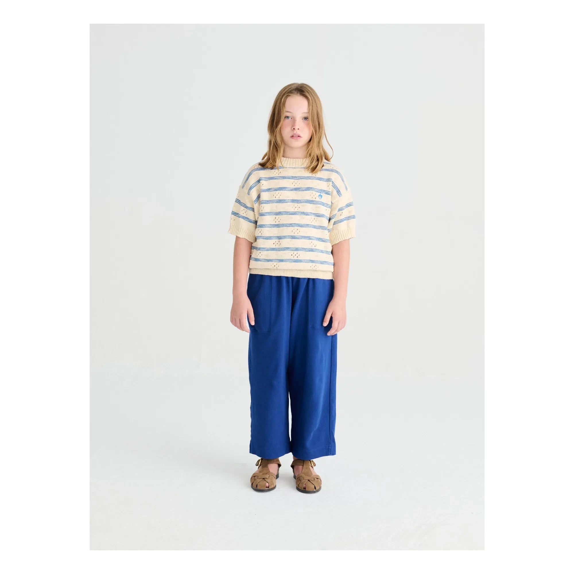 True Artist - Textured Jogger N°8 Organic Cotton | Blue