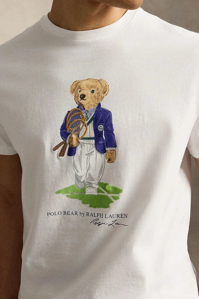 Polo Ralph Lauren erkek pamuklu Wimbledon tişört