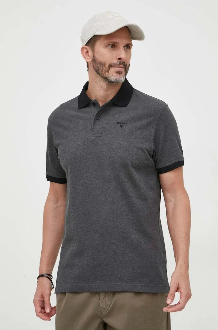 Barbour Yakalı Pamuklu Tişört