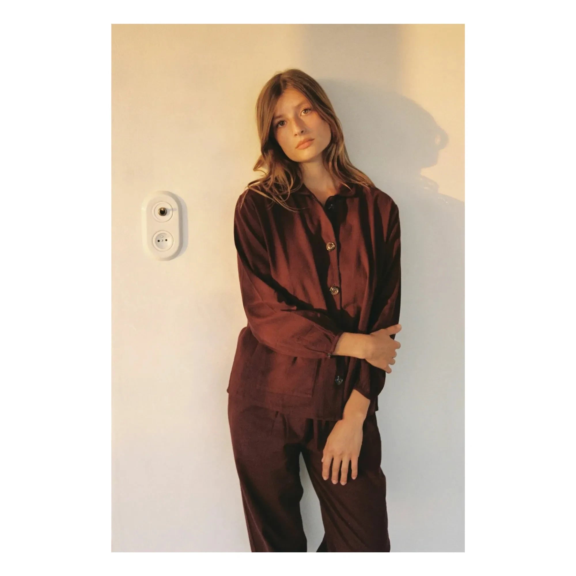 Scarlette Ateliers - Claudine Jasper pijama | Bordo