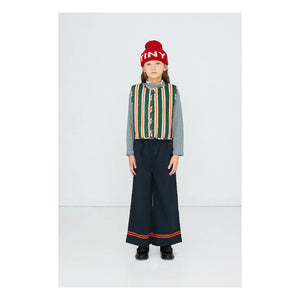 Tinycottons - Çizgili Pantolon | Koyu Mavi