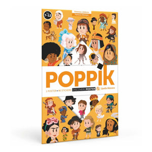 Poppik - Ünlü Kadınlar Çıkartmalı Poster