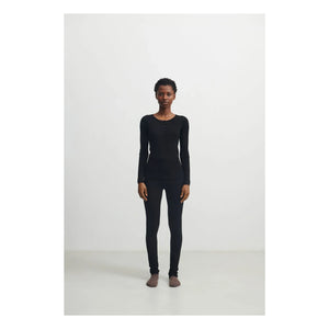 FUB - Leggings aus Merinowolle - Damenkollektion | Schwarz