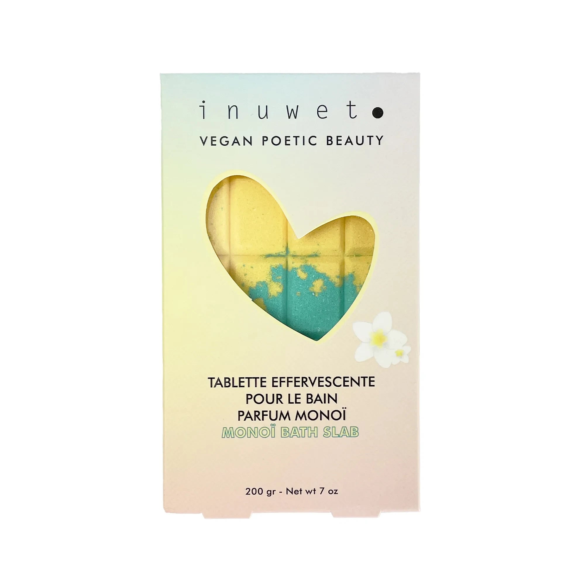 Inuwet - Glänzende Monoi-Badeseife - 200 g