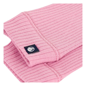 Petit Bateau - Organik Pamuk Logolu Fitilli Tayt | Candy pink