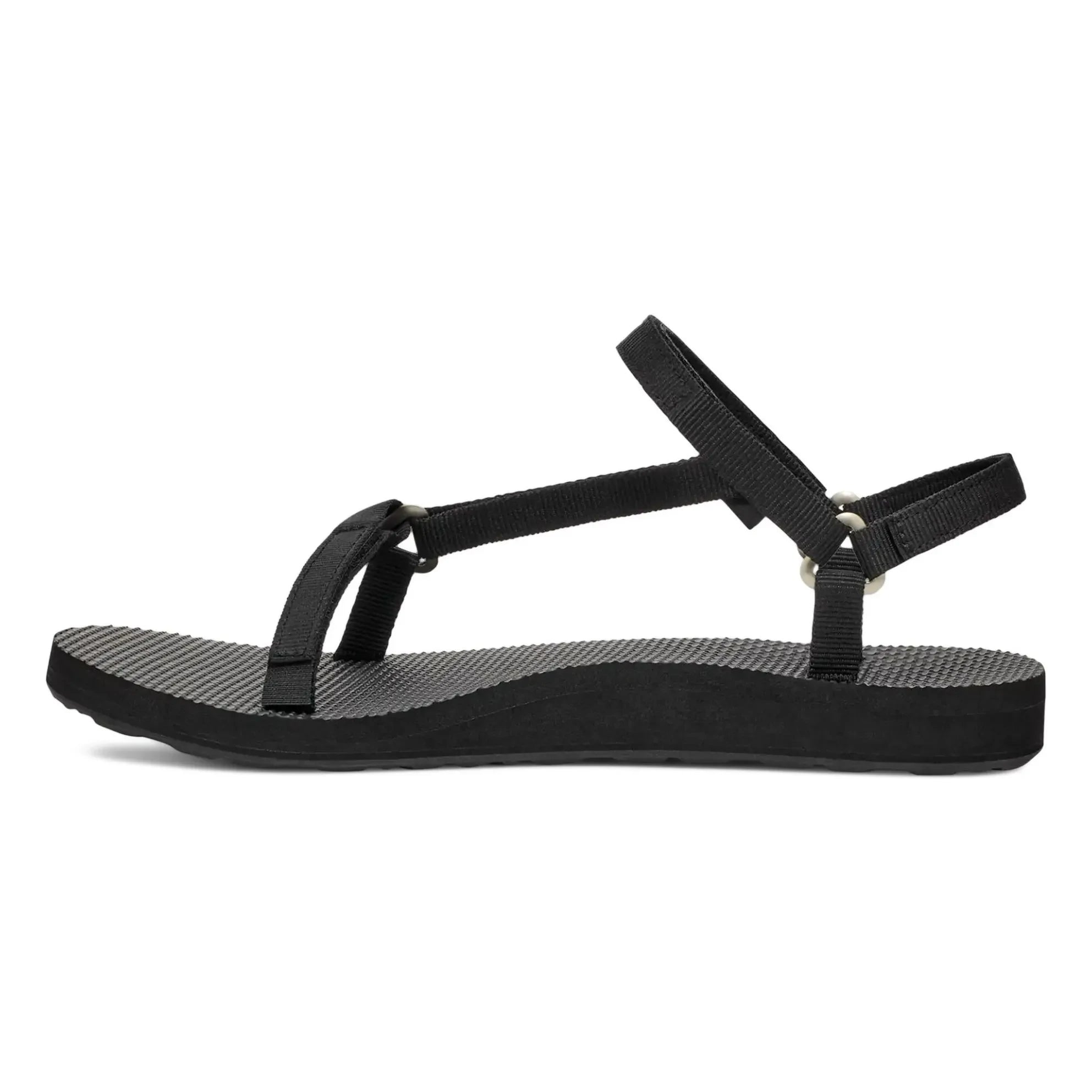 Teva - İnce Evrensel Çizgi Sandaletler | Siyah