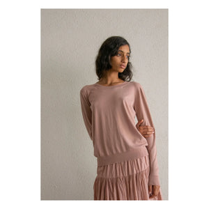 THEAVANT - Bio-Baumwolle Baby-Pullover | Beige