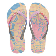 Havaianas - Slim Glitter Trendy parmak arası terlik | Pembe