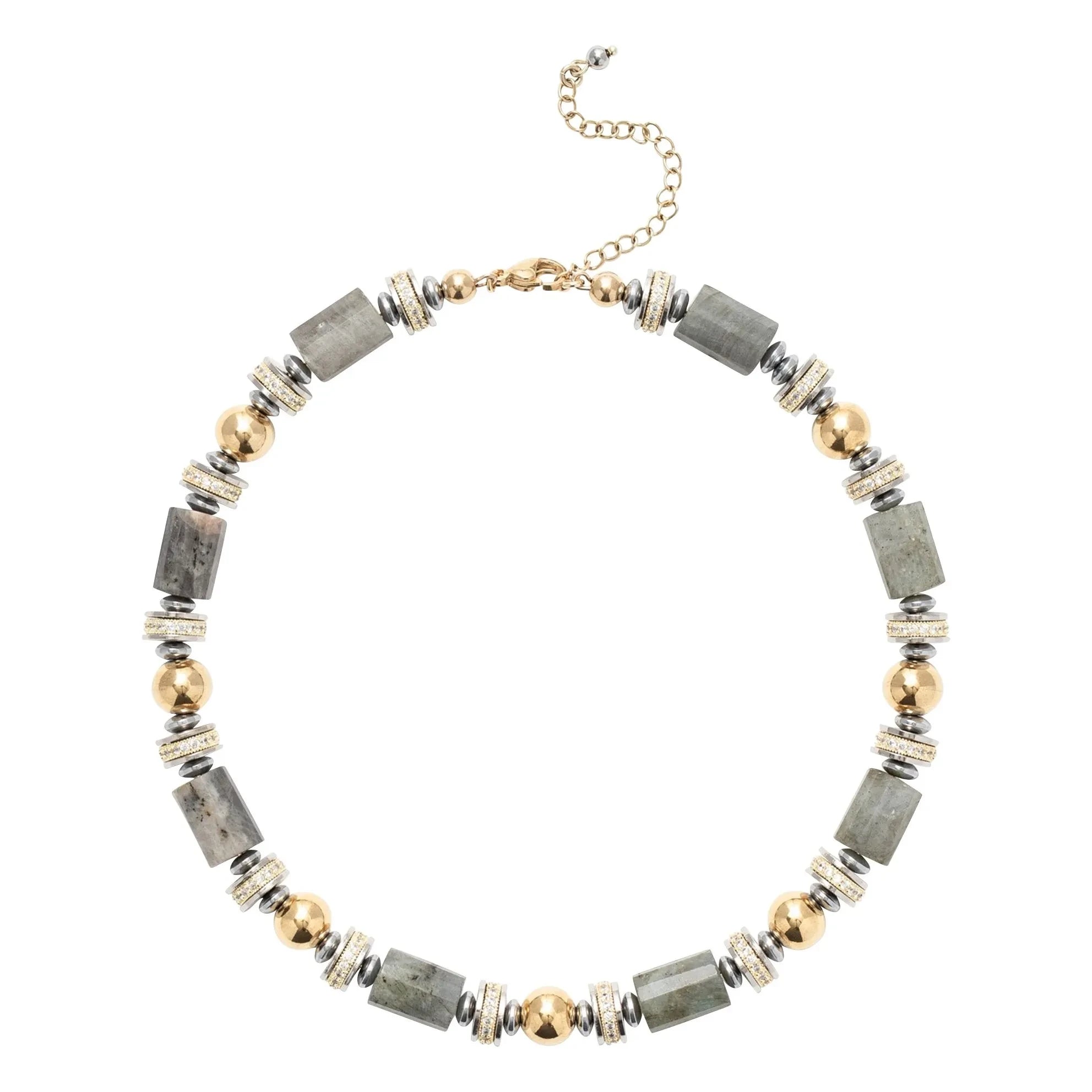Sigal - Athena Kette | Grau