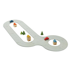 Plan Toys – Rennbahn und Zubehör aus Naturkautschuk