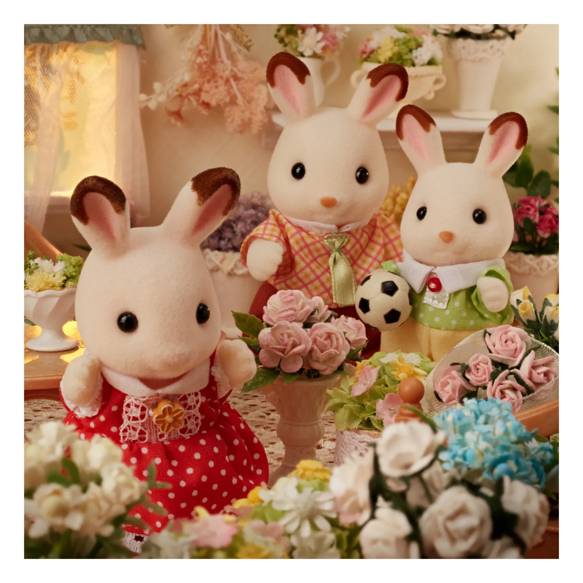 Sylvanian Families - Chocolate Bunny Family
