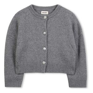 Zadig & Voltaire - Ailes Laine Hırka | Heather grey