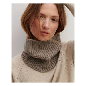 Bompard - Kaschmir-Ripp-Choker mit 12 Fäden | Beige