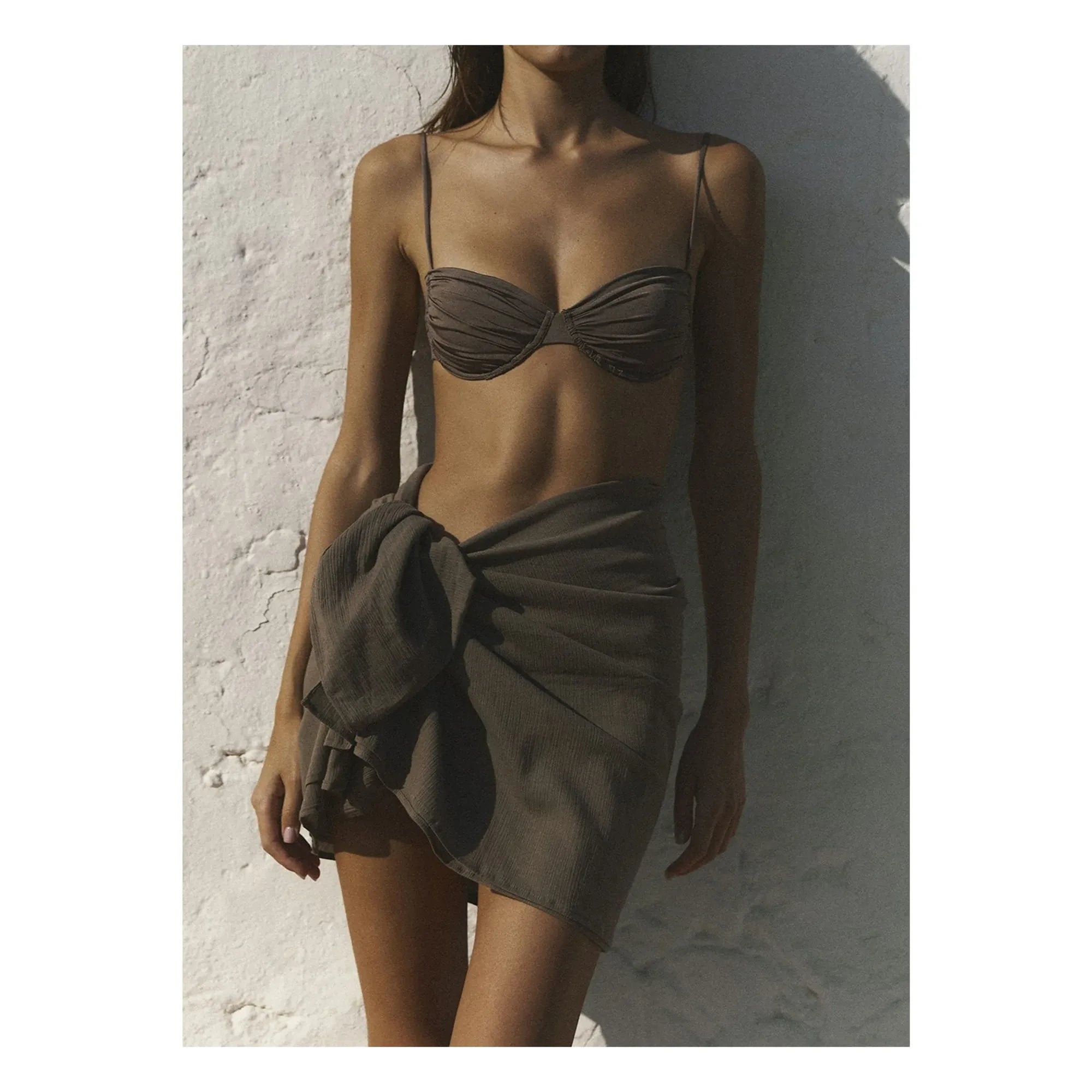 Belamer - Olivia Bikini Üstü | Çikolata