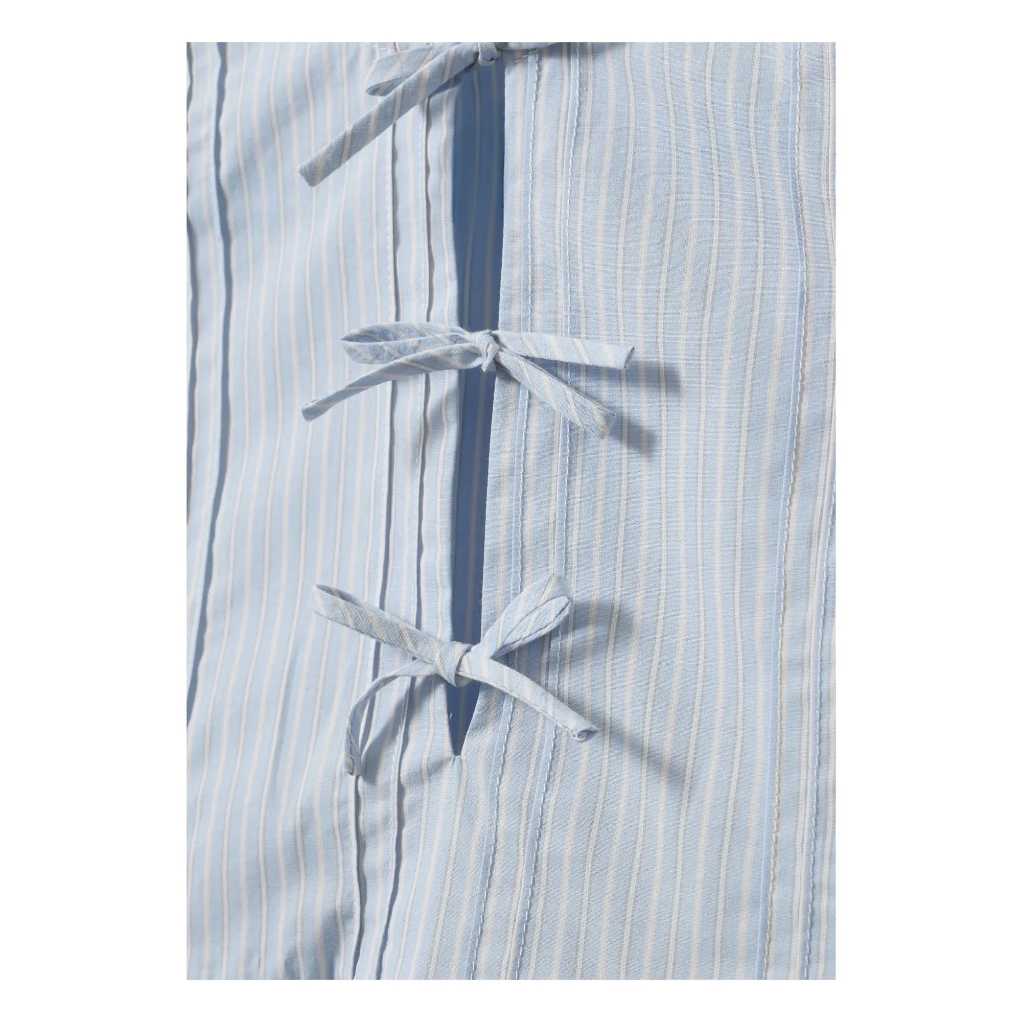 Sofie Schnoor - Striped Juliette Ruffled Blouse | Light Blue