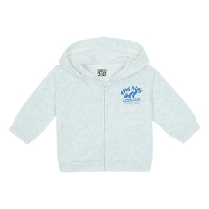 Bonton - Lu Dayoff Gepunktetes Kapuzen-Sweatshirt | Grau
