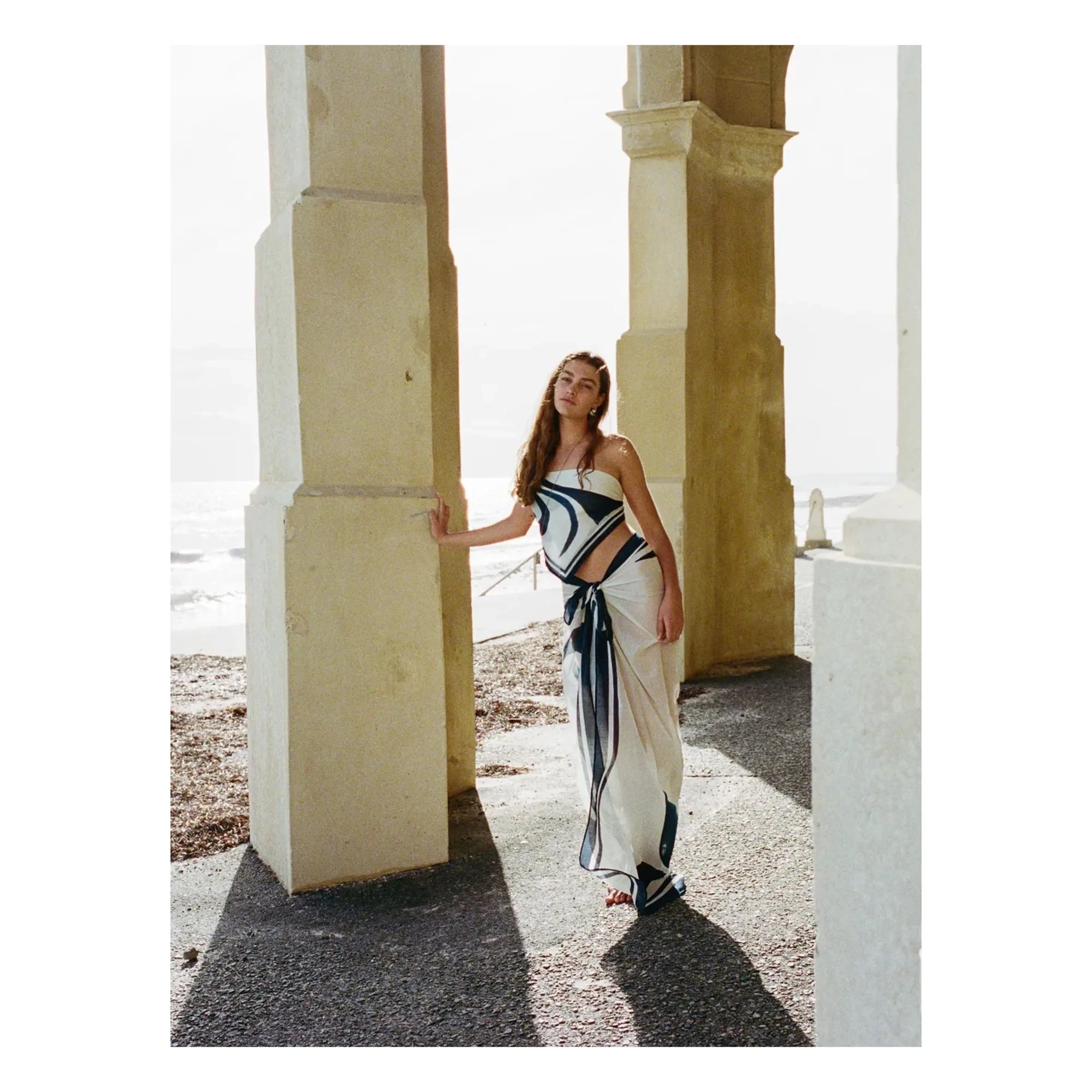 Soleil Soleil - Square Pareo | Ecru
