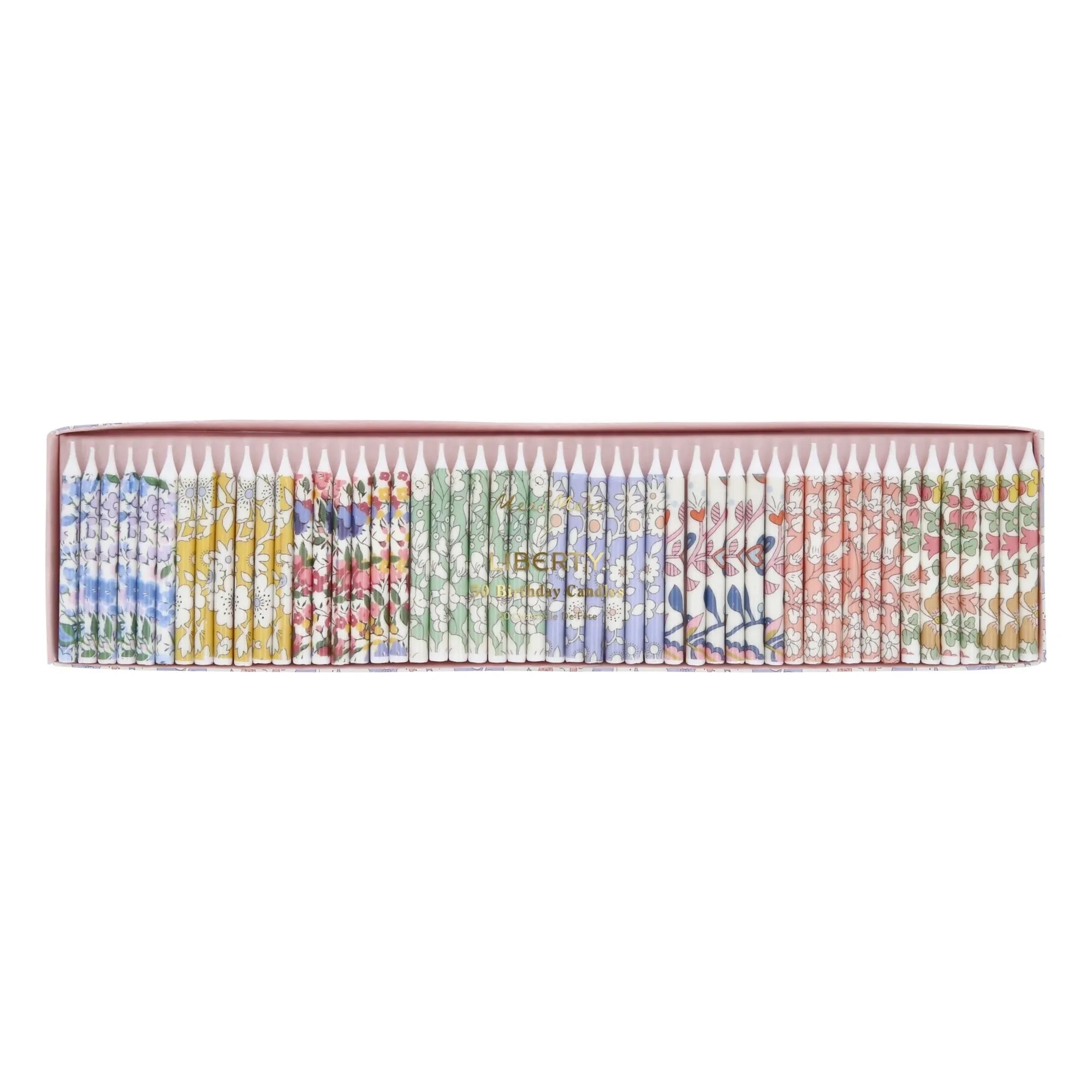 Meri Meri - Birthday candles - Meri Meri x Liberty - Set of 50