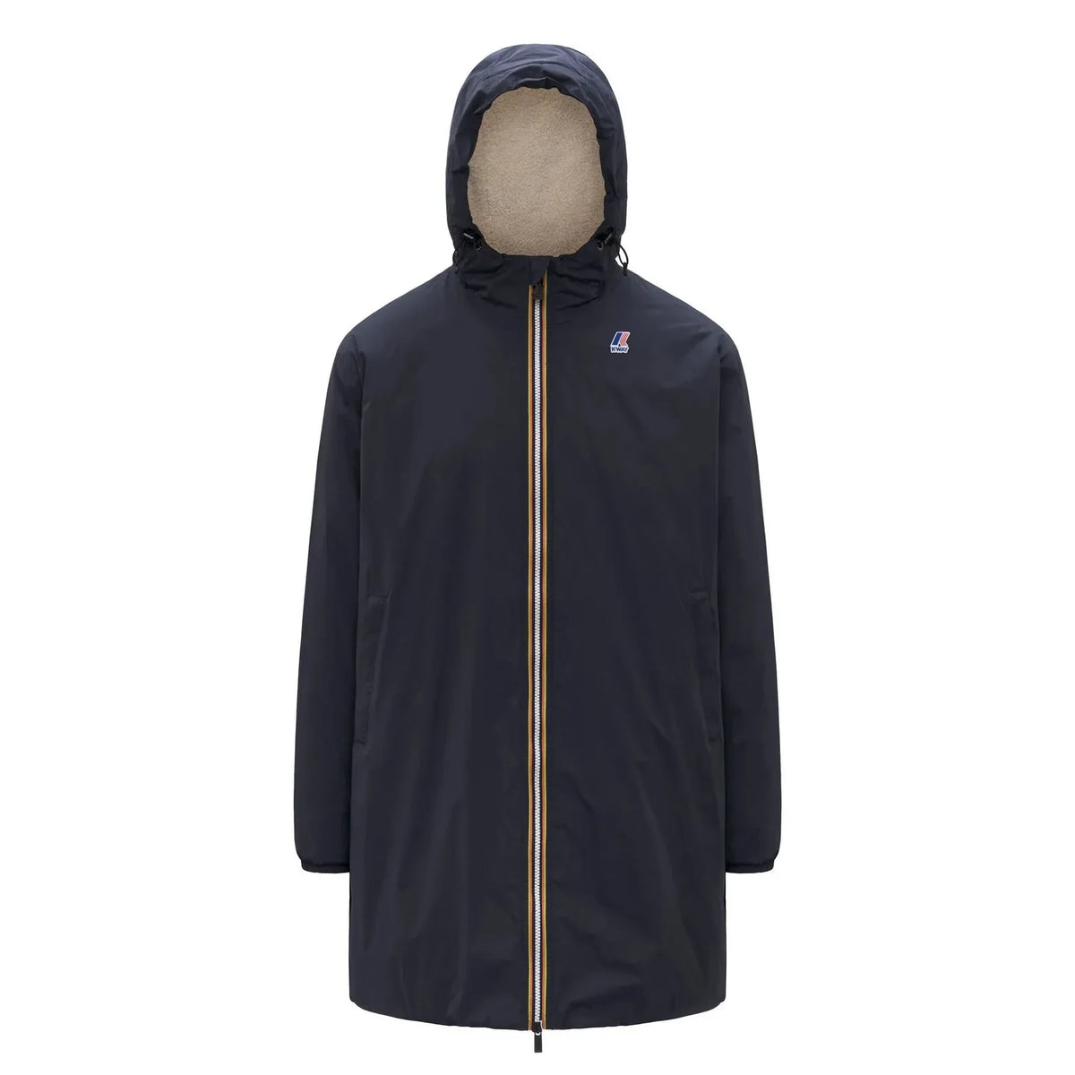 K-way - Le Vrai 4.0 Eiffel East Orsetto Coat | Navy