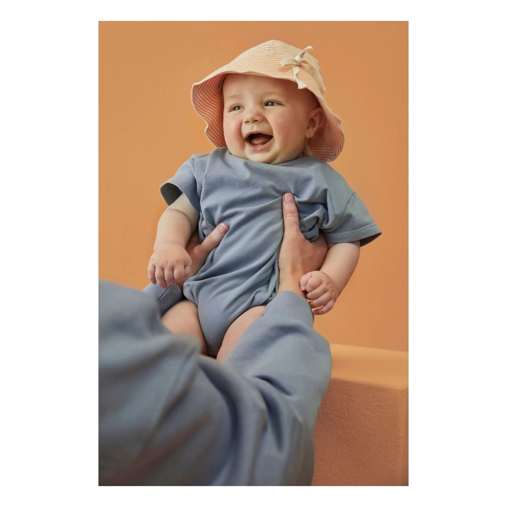 Gray Label - Çizgili Bob Organik Pamuk | Kayısı