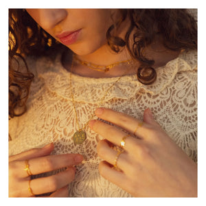 Adorabili - Big Love Medaillon | Gold