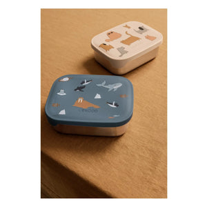 Liewood - Lunch-box Arthur | Cats and Dogs/Sandy