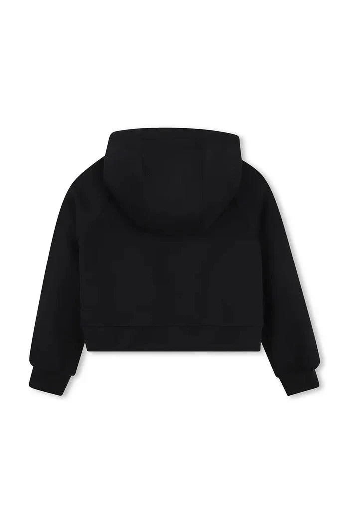 Çocuklar için fermuarlı ve kapüşonlu sweatshirt