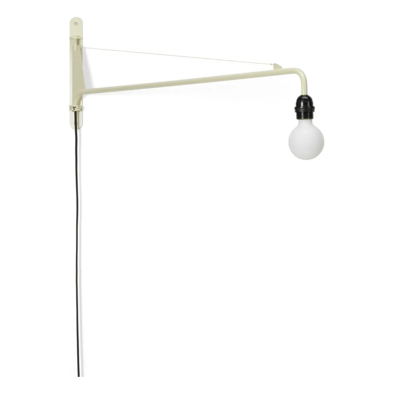 Vitra - Petite Potence Duvar Lambası - Jean Prouvé | Beyaz