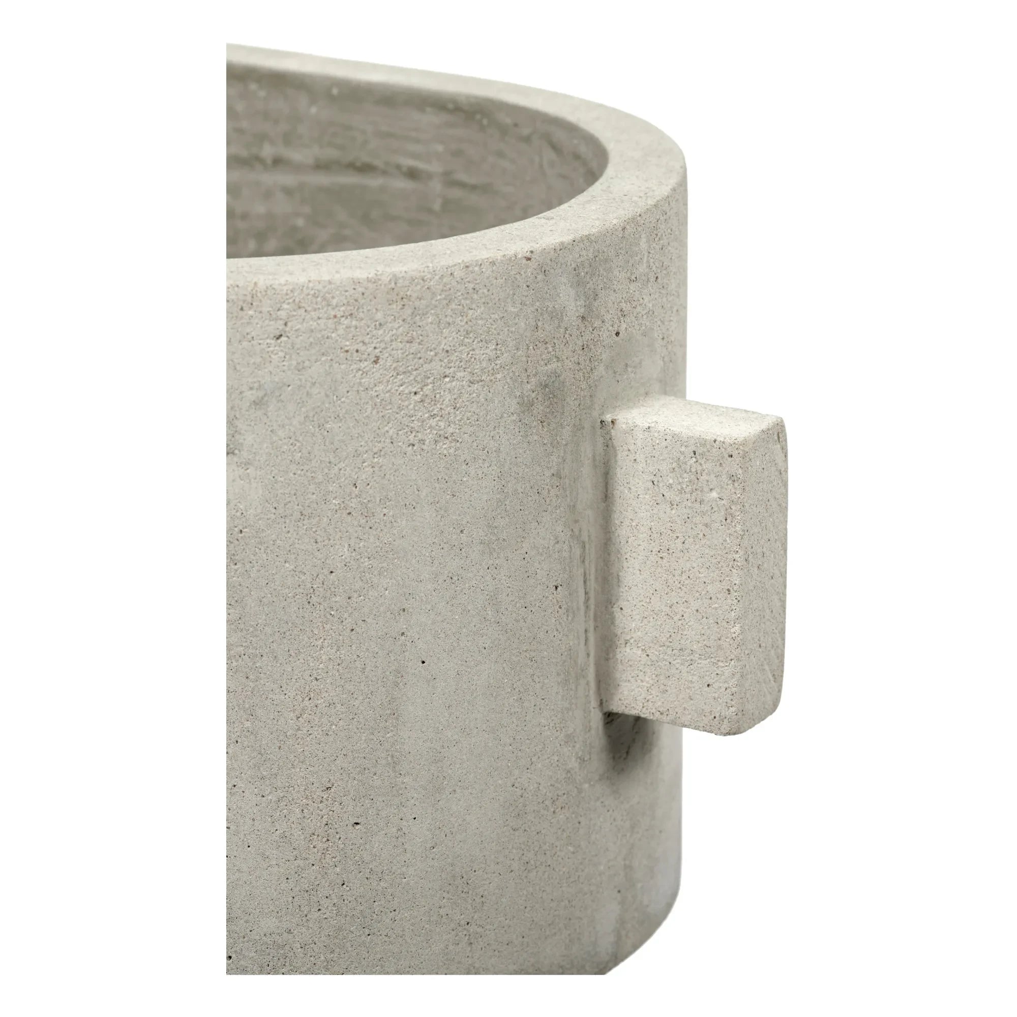 Serax - Oval beton saksı | Gri