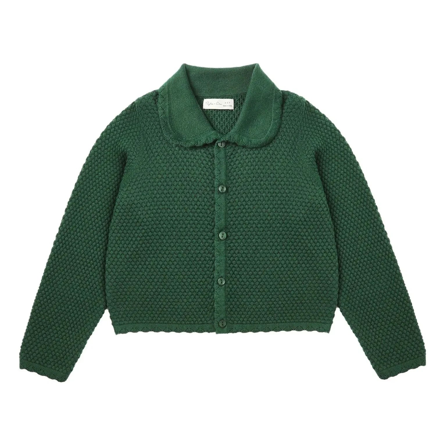 Rylee + Cru - Rio Mini Cardigan | Grün