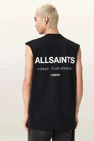 AllSaints Erkek Pamuklu UNDERGROUND Tişört