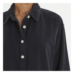 American Vintage - Padow Kadife Overshirt | Carbon