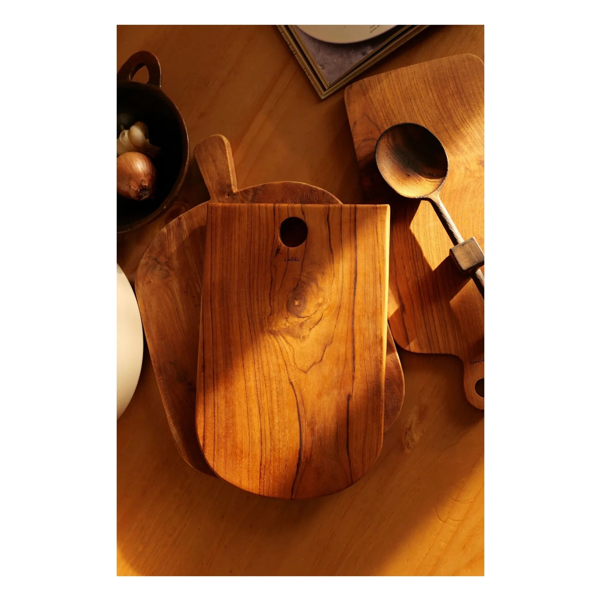 Woodmata - Teak wood cutting board | Teak