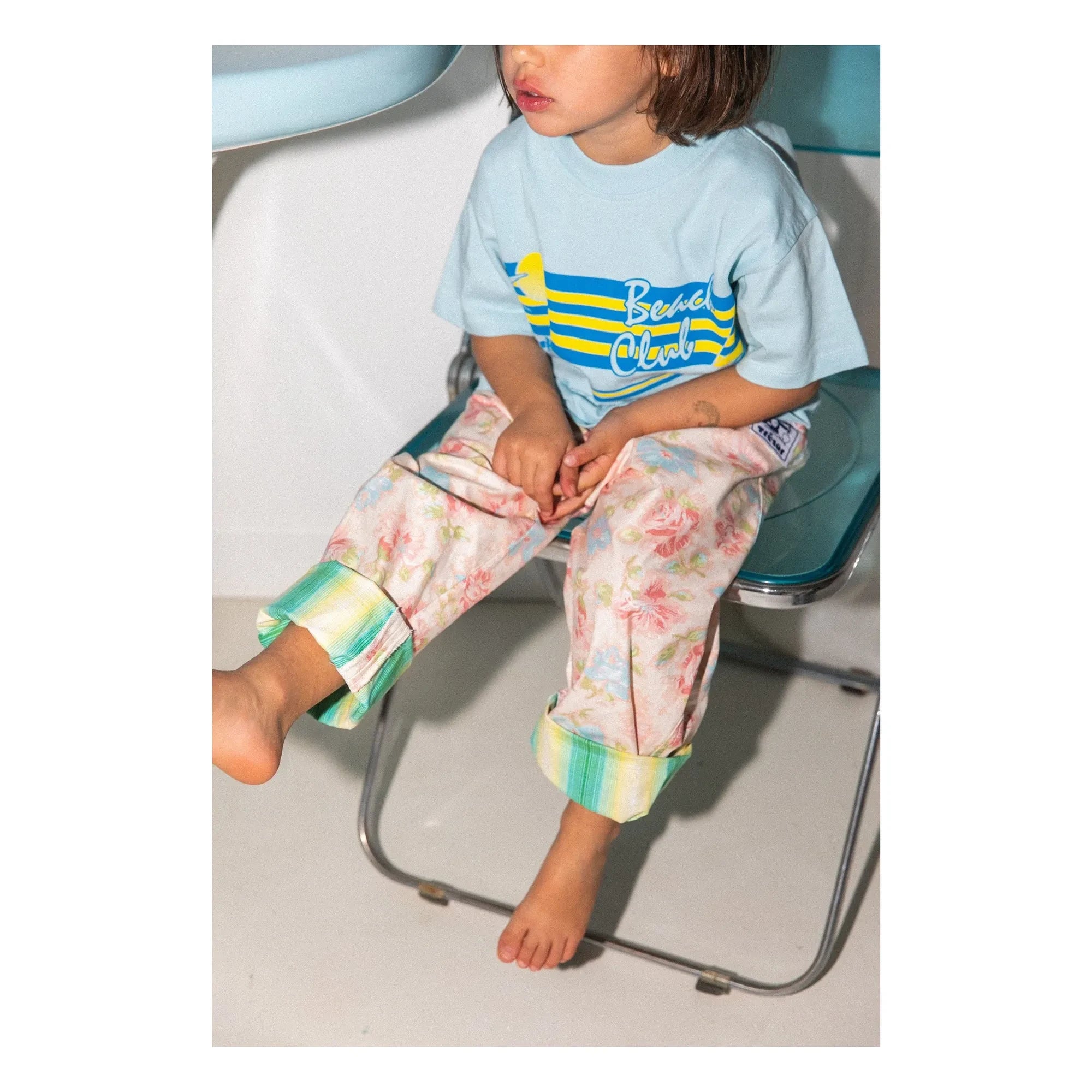 Club Trésor - Little Farmhouse Ausgestellte Hose | Ecru