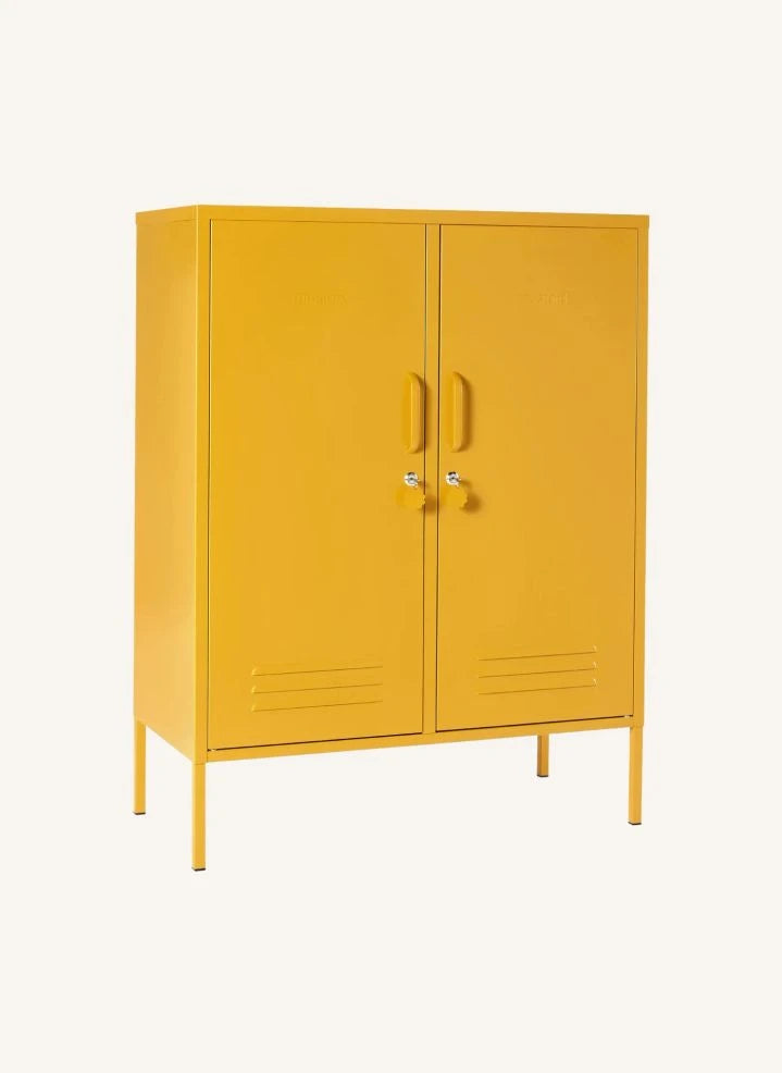 Mustard Made - Midi Metal Storage Unit | Light Yellow