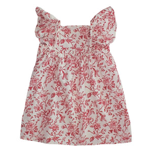 Babe & Tess - Francesca Fleurie Kettchenkleid | Rot