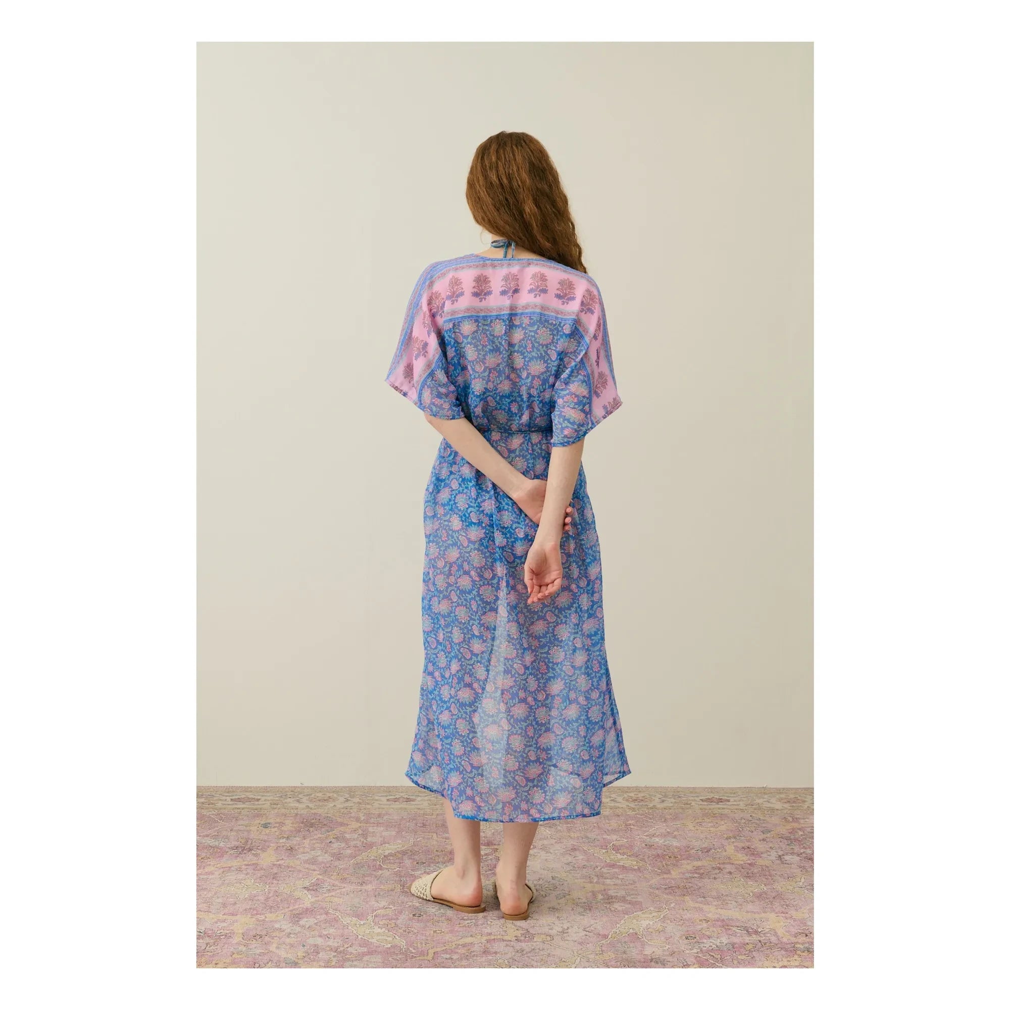 Louise Misha - Kimono Chill Bio-Baumwolle - Damen Kollektion | Blau