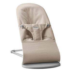 BabyBjörn – Bliss Babywippe aus meliertem Jersey-Gewebe | Beige
