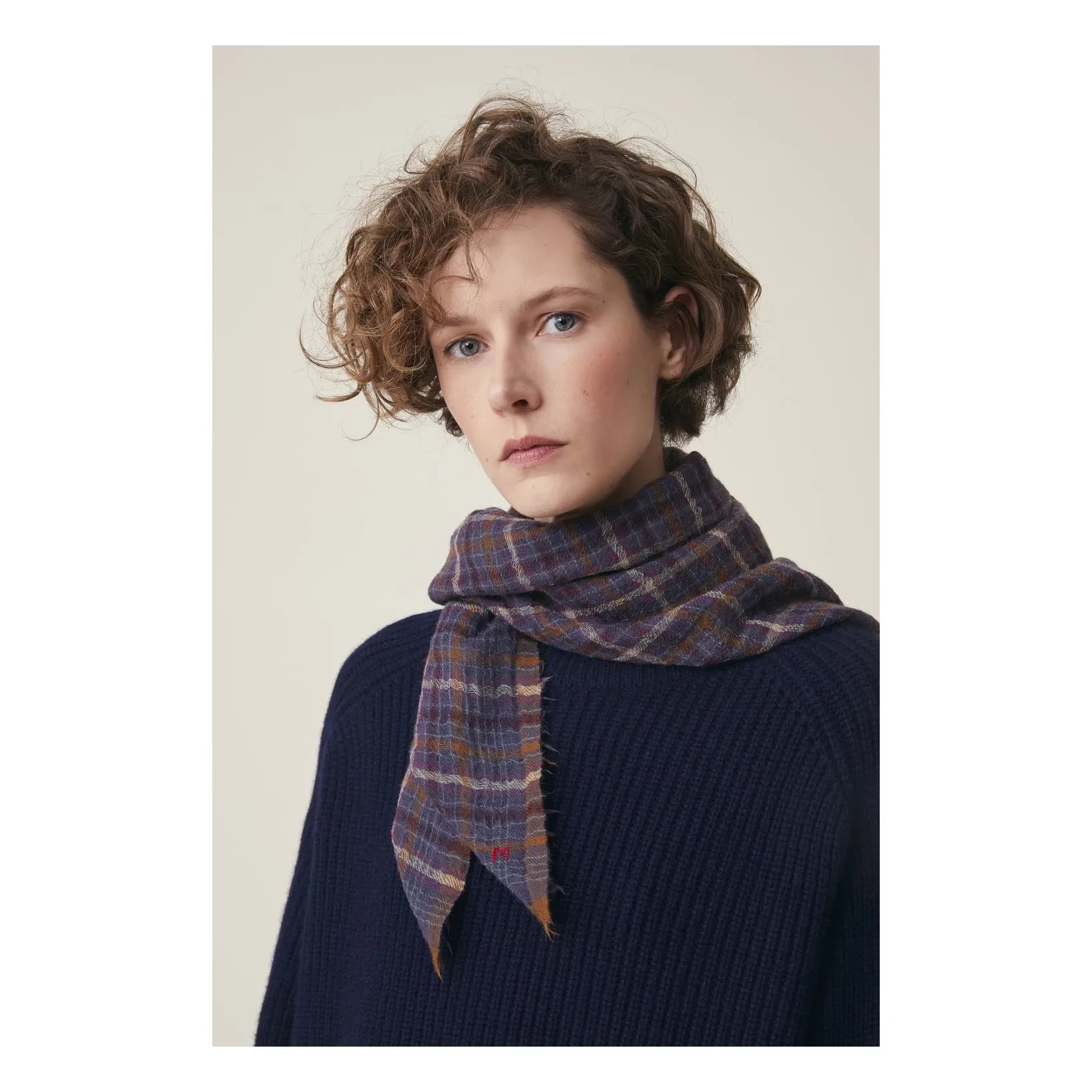 Moismont - Edinburgh Atkı No. 800, Yün | Mor