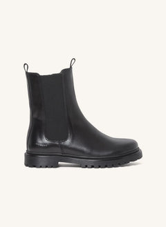 Angulus - Chelsea-Stiefel mit dicker Sohle | Schwarz